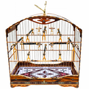 GAIOLA SUPER LUXO PUTUMUJU E GUATAMBU INOX