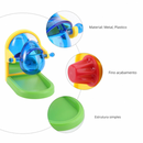 Comedouro Giratório Interativo Alimentador para Pássaros
