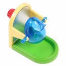 Comedouro Giratório Interativo Alimentador para Pássaros