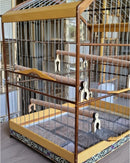 Gaiola Trinca Ferro Varetas De Aço Marchetaria Digital Variedades